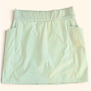 Columbia Mint Green Skirt Pull On Pockets Preppy Athletic Outdoor Casual